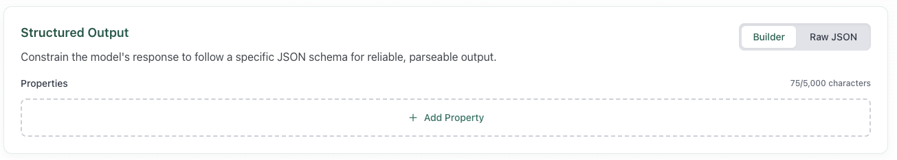 Structured Outputs