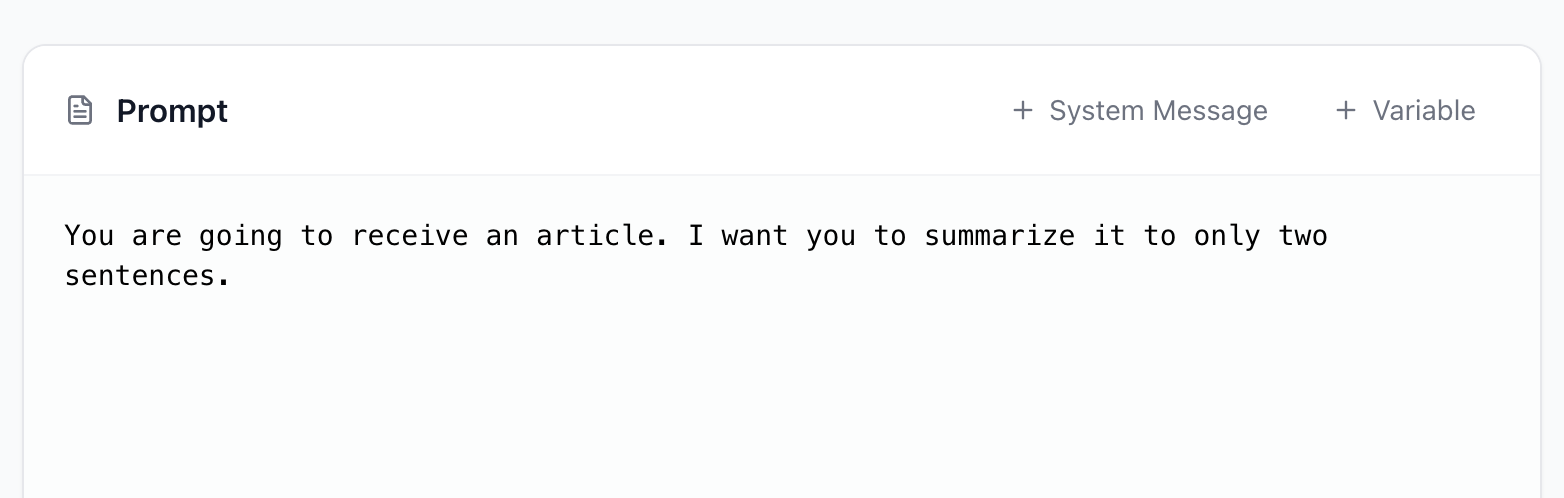 Adding a variable