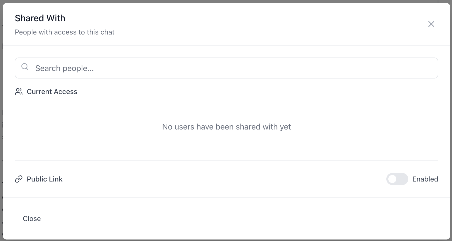 Chat Share